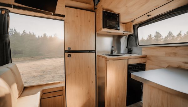 Quel frigo van aménagé pour garantir une autonomie optimale ?